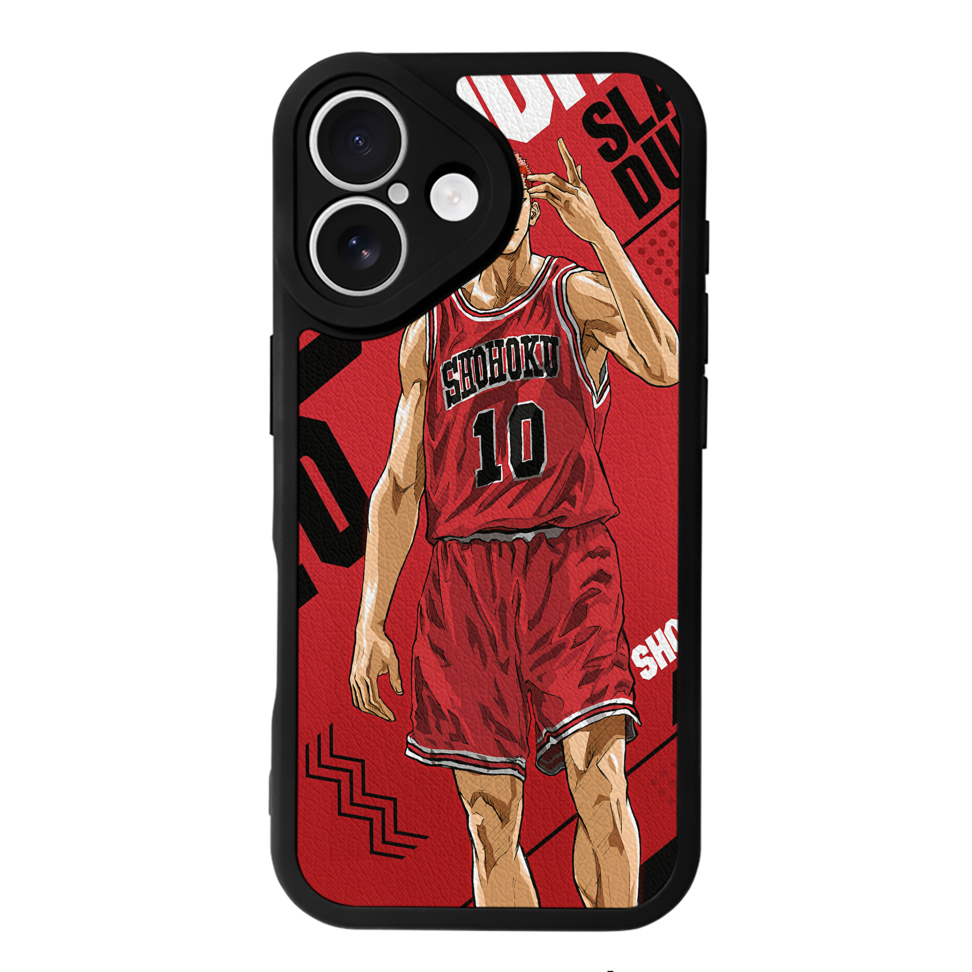 （画像用） SLAM DUNK／スラムダンク 【iPhone 16シリーズ対応】シリコンスマホケース（レザー調） 材質：シリコン